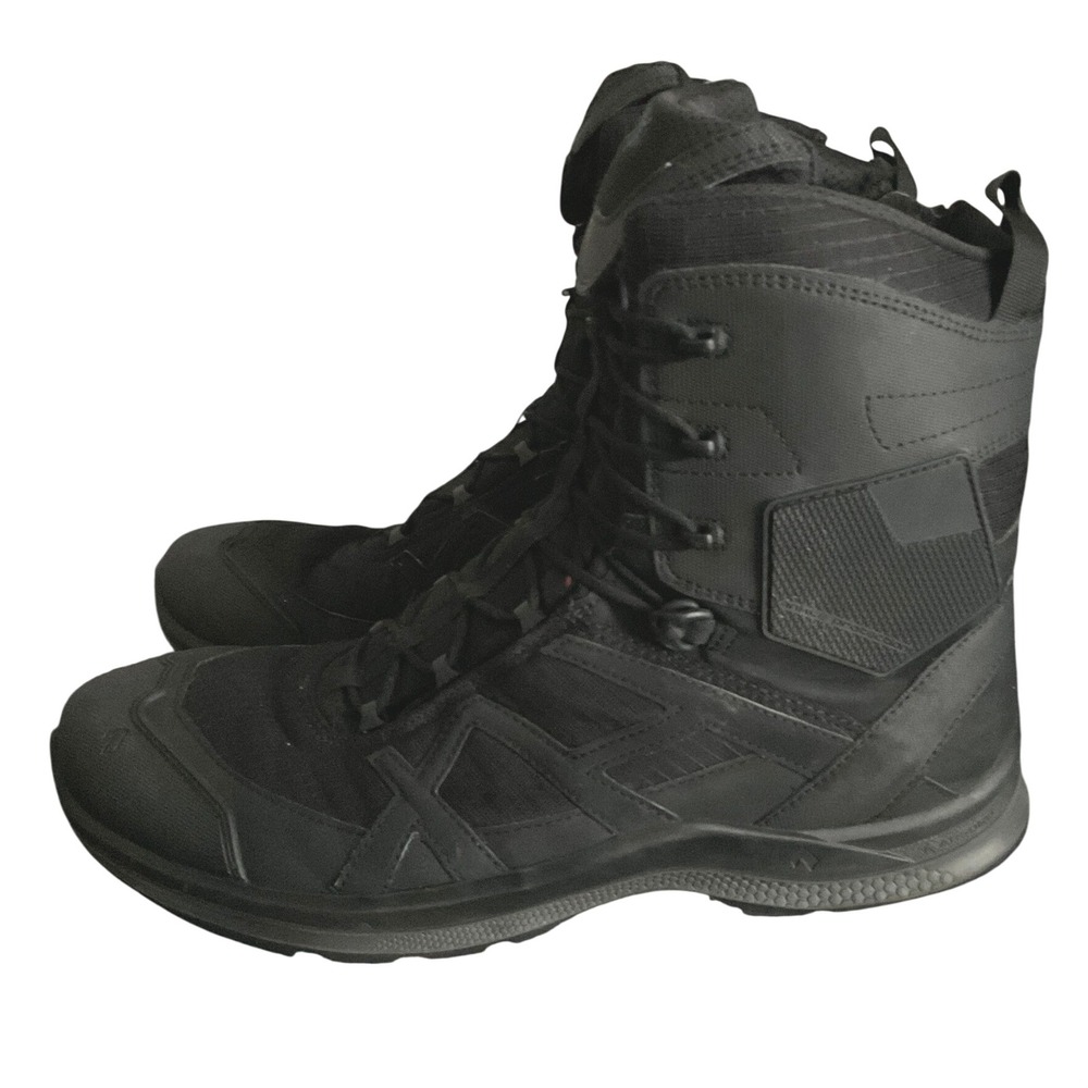 HAIX Black Eagle Athletic 2.0 T Tactical Side-Zip Boots Black Wide Men's 12